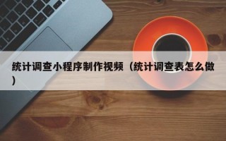 黄石统计调查小程序制作视频（统计调查表怎么做）